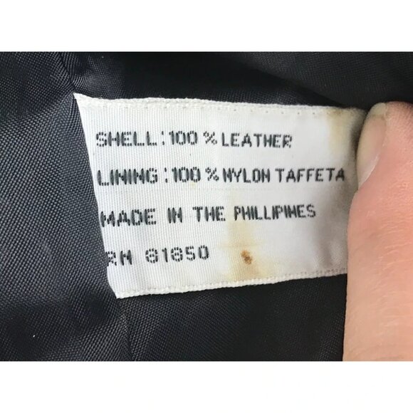 Brandon Thomas Overcoat Long Jacket Womens Black Leather Button Up Size Small - Picture 7 of 10